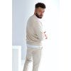 Pánska mikina  BG BASIC nude (Rozmiar S)