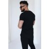 Pánske tričko BG BOND čierna (Rozmiar S)