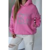 Mikina  BG DIAMOND ružová (Rozmiar S)