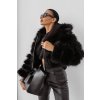 Kožuch 3v1 Olavoga Lanika čierna (Veľkosť M)