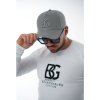 Čiapka s logom BG šedá