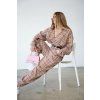 Košeľa  BG PATTERN béžové káro (Rozmiar UNISIZE)