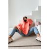 Oversize mikina Olavoga Milea oranžová (Veľkosť jedna veľkosť)