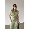 Overal  BG MANGO khaki (Rozmiar S)