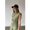 Overal  BG MANGO khaki (Rozmiar S)
