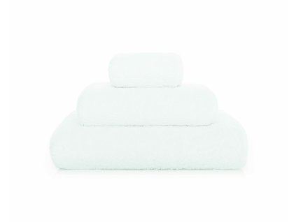long double loop towel white