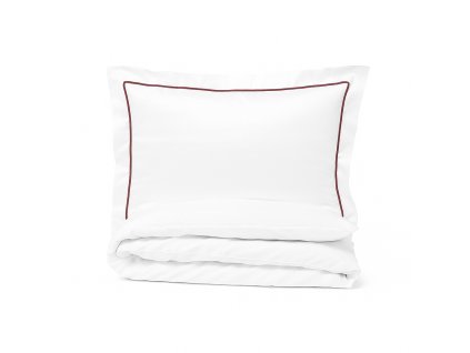 Simplin home white & purplish red