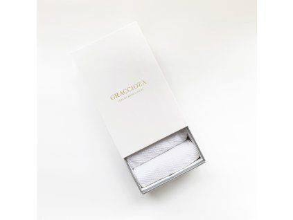 maly ručnik bee waffle white 1