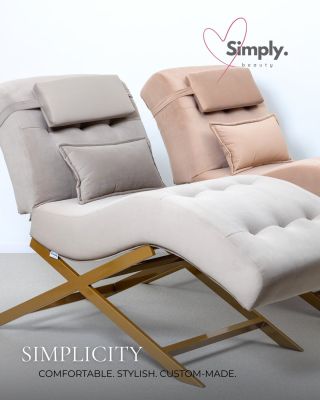 Perfection. What more is there to say? ✨ The perfectly clean lines of the Simplicity model, designed for maximum comfort...