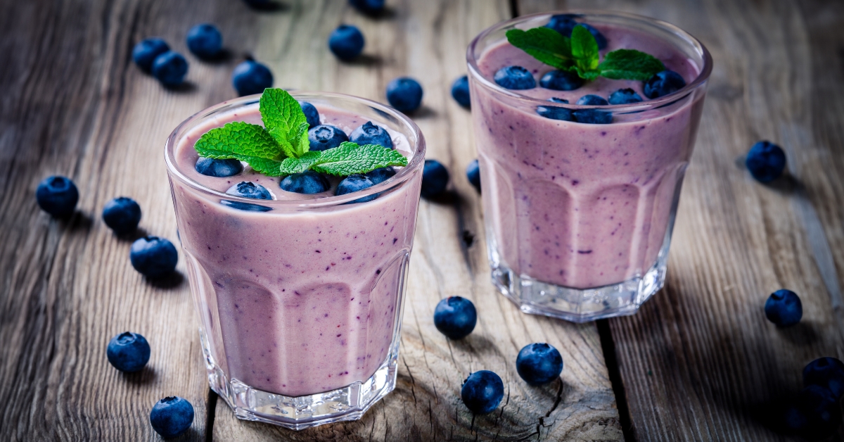 BORŮVKOVÉ SMOOTHIE