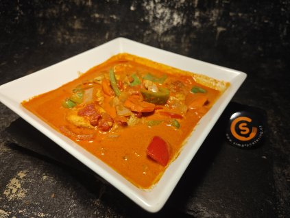 THAJSKÉ ČERVENÉ KUŘECÍ CURRY 150g