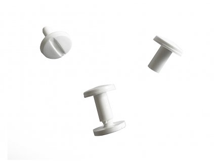 Knihařské šrouby bílé SAMPLER (100 ks)