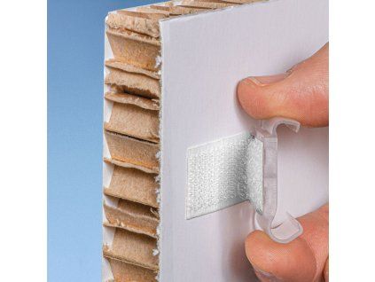 Držák ESL se suchým zipem