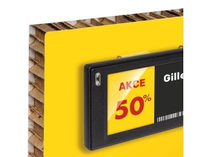 Držák ESL s bodci do kartonu