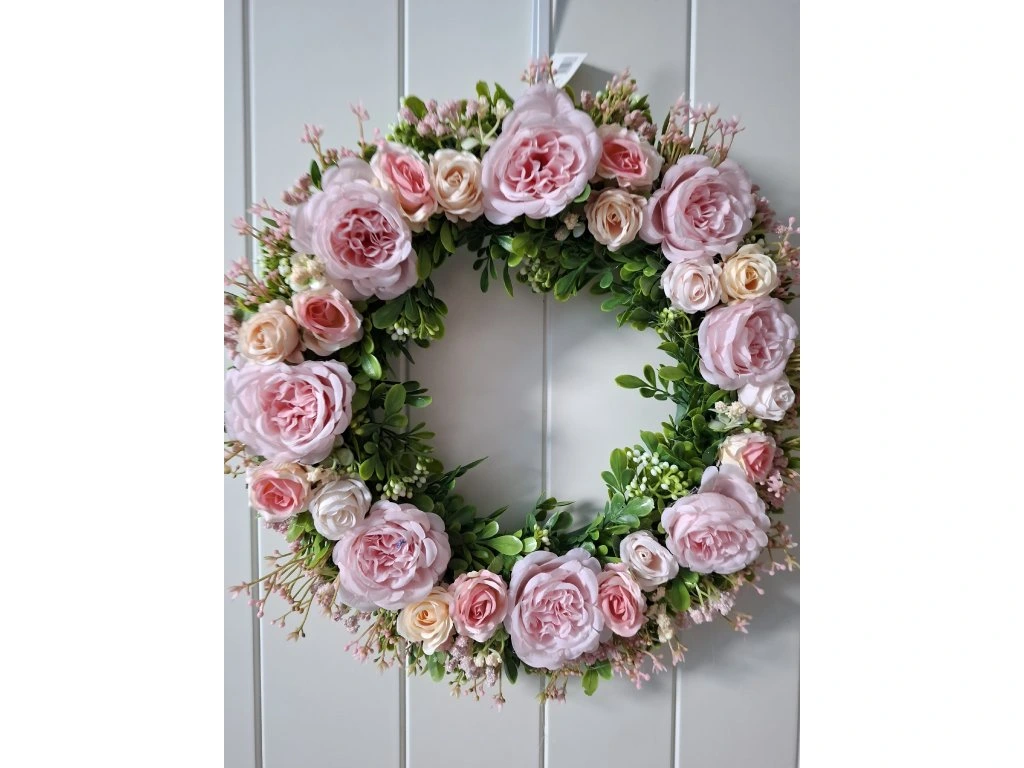 Celoroční věnec romantický shabby chic, provence