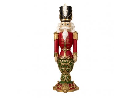 6pr3509 deko accessoires nussknacker 191958 cm rot grun