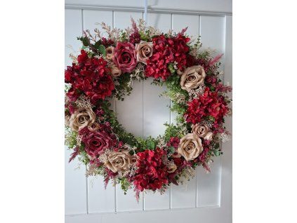 Celoroční věnec romantický nostalgický victorian