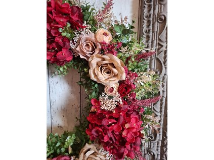 Celoroční věnec romantický nostalgický victorian