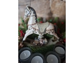 Adventní svícen s houpacím koník Clayre Eef