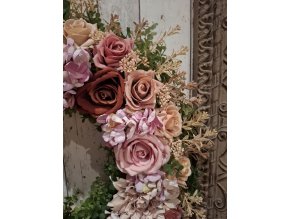 Viktorianský věnec celoroční cca 60cm