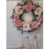 Celoroční věnec romantický shabby chic