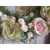 Věnec celoroční shabby chic,provence růže