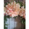 Věnec romantický shabby chic, provence losos dýně