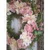Věnec celoroční shabby chic,provence růže