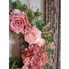 Celoroční věnec romantický shabby chic cca 58cm