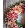 Celoroční věnec romantický shabby chic cca 58cm
