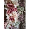 Celoroční věnec romantický shabby chic, provence růže