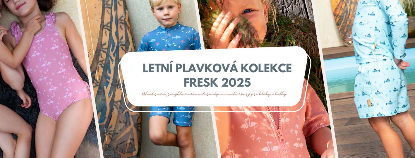Letní plavková kolekce Fresk 2025