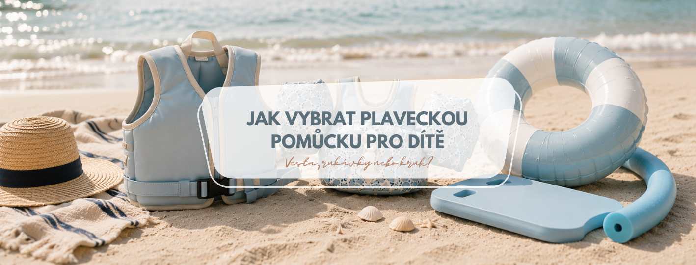 Jak vybrat plaveckou pomůcku pro dítě: Vesta, rukávky nebo kruh?