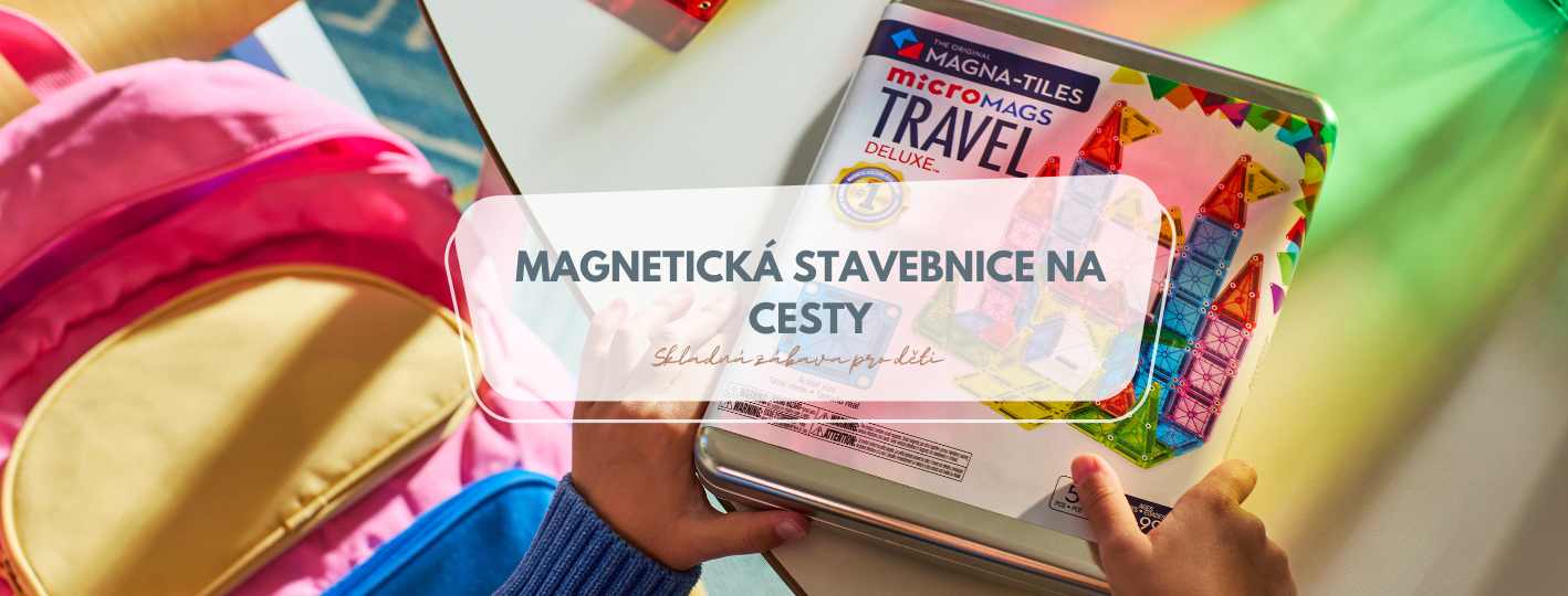 Magnetická stavebnice na cesty: Skladná zábava pro děti