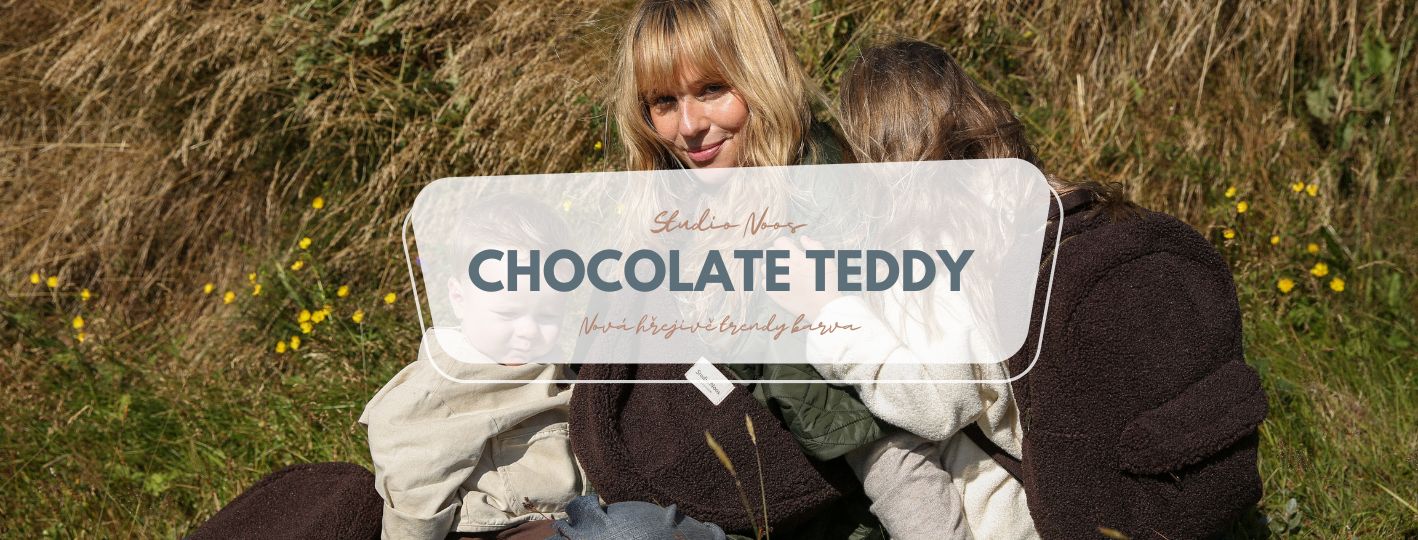 Studio Noos Teddy Chocolate: Hebké tašky pro maminky