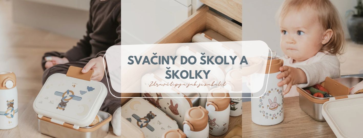 Svačiny do školy a školky: Zdravé tipy a jak je zabalit