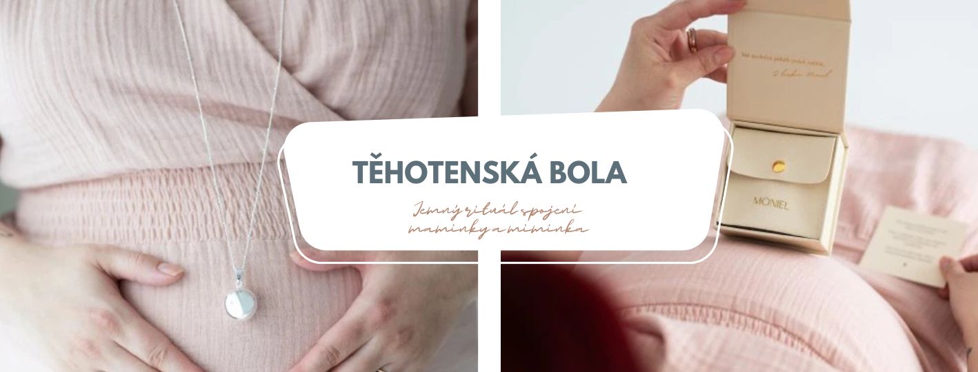 Těhotenský rolničkový šperk: jemný rituál spojení maminky a miminka