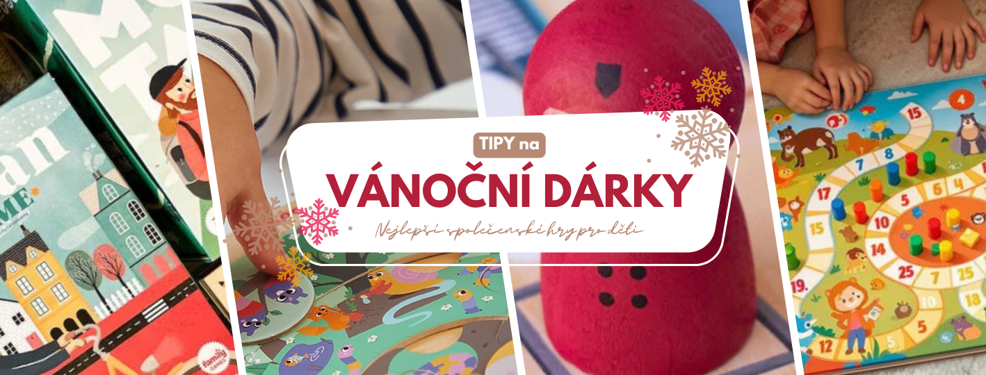 Tipy na vánoční dárky: Nejlepší společenské hry pro děti a rodiny