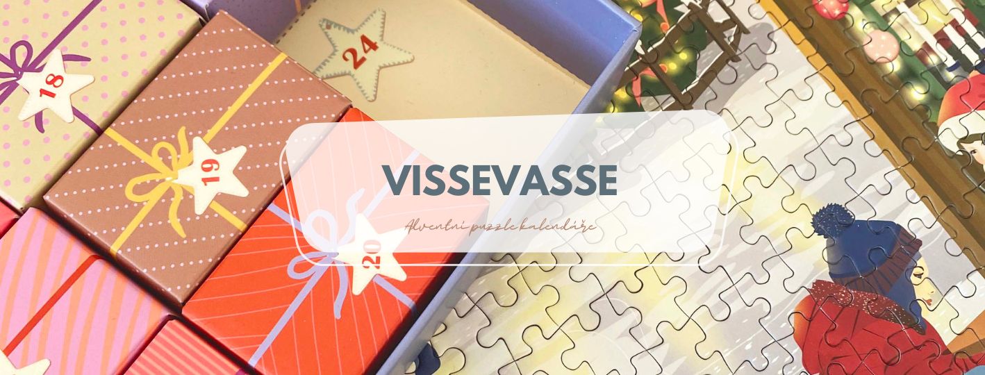 VISSEVASSE puzzle adventní kalendáře: Vánoce, které si užijete beze spěchu