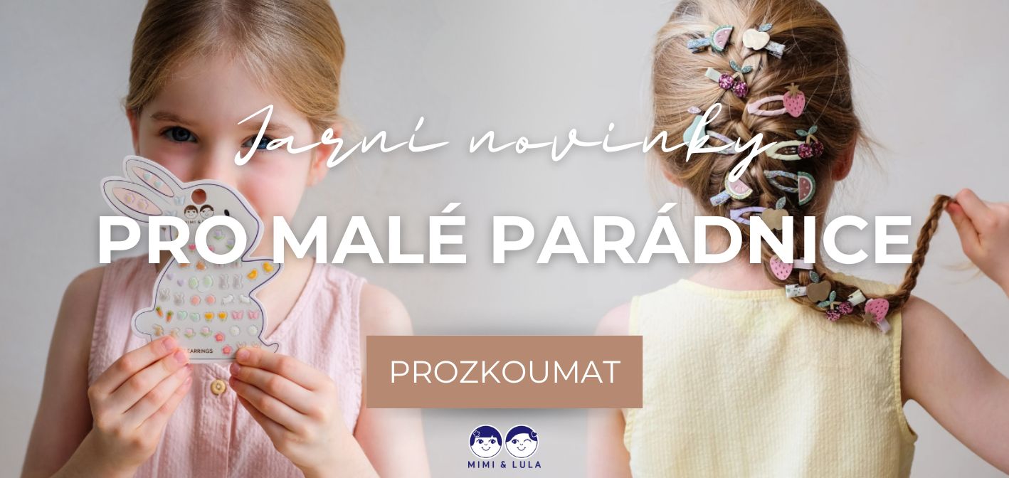 Jarní novinky pro malé parádnice