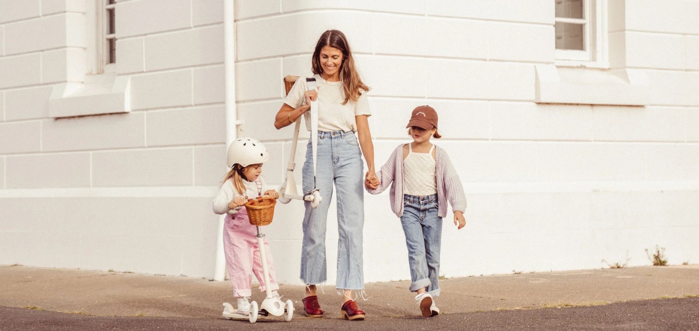 Banwood Carry Strap Cream – popruh na přenášení odrážedla