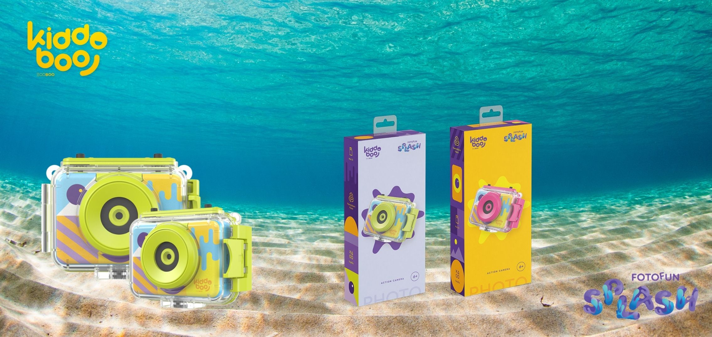 Kiddoboo Splash dětská akční kamera