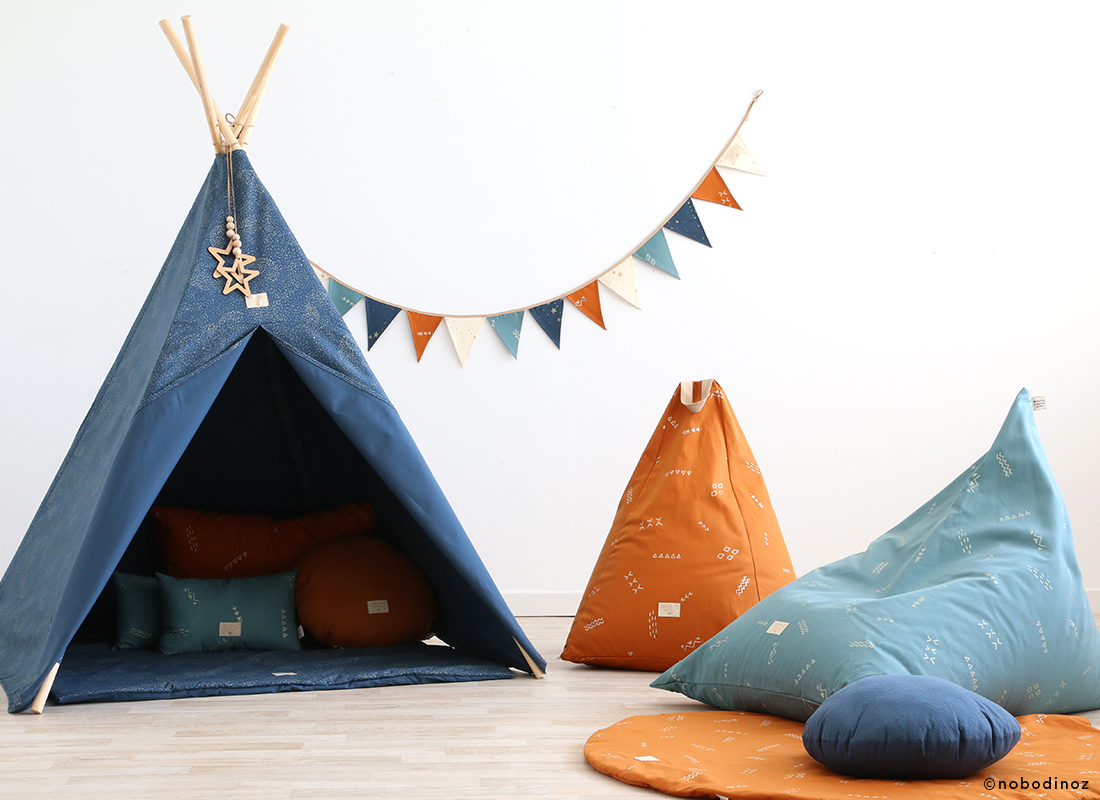 night-blue-sunset-magic-green-teepee-beanbag-mood-nobodinoz