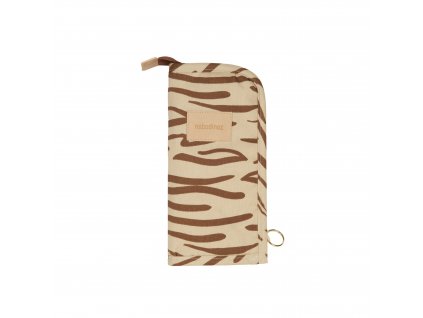 Get ready standing pencil case brown waves nobodinoz 1 8435574928863