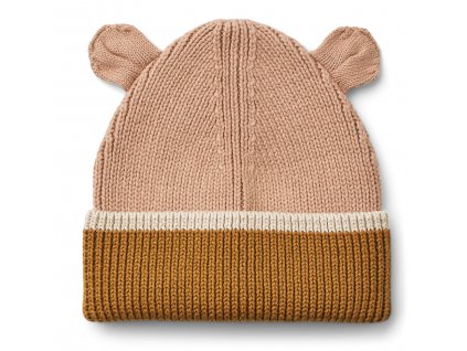 Gina beanie LW15032 1204 Dark rose Sandy Golden caramel 1.png