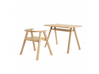 Growing green kid table natural oak nobodinoz 9 8435574928788