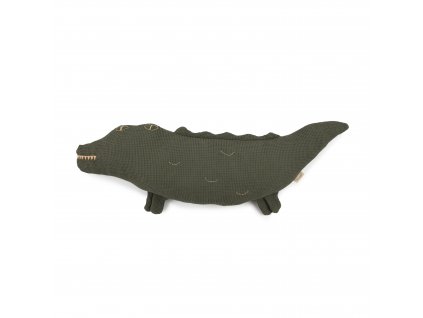 Wabi sabi crocodile cushion nobodinoz 1 8435574931191