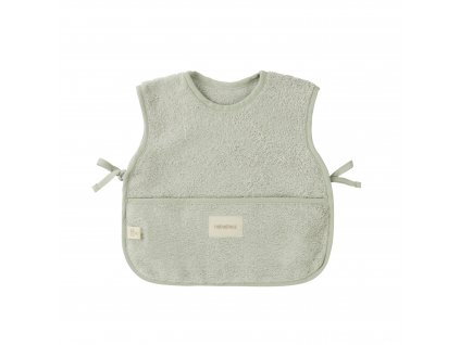 So cute baby apron sage green nobodinoz 1 8435574931122