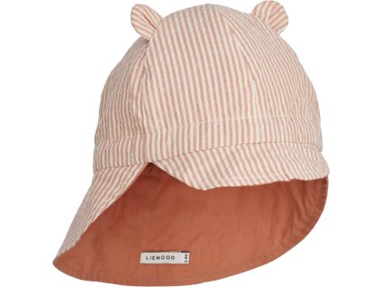 Oboustranný klobouk Gorm Y/D Stripe Tuscany rose / Sandy