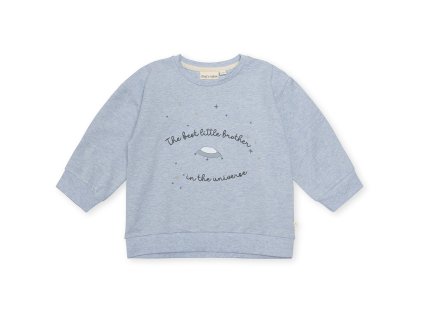 Finley little brother sweatshirt Light blue melange